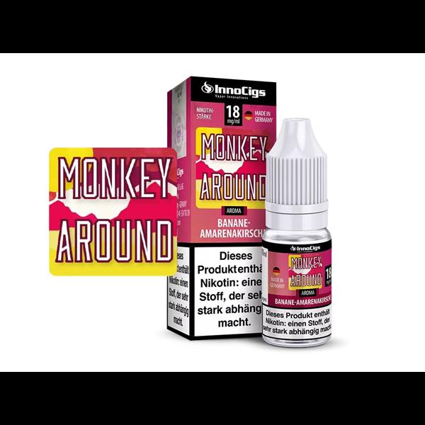 InnoCigs - Monkey Around Bananen-Amarenakirsche 0 mg/ml